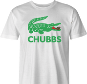 Happy Gilmore Chubbs Peterson Parody men's t-shirt white 