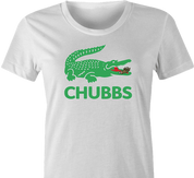 Happy Gilmore Chubbs Peterson  Parody women's t-shirt white 