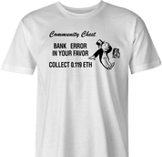 funny Ethereum ETH cryptocurrency board game t-shirt men's white 