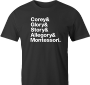 funny corey hotline t-shirt men's black