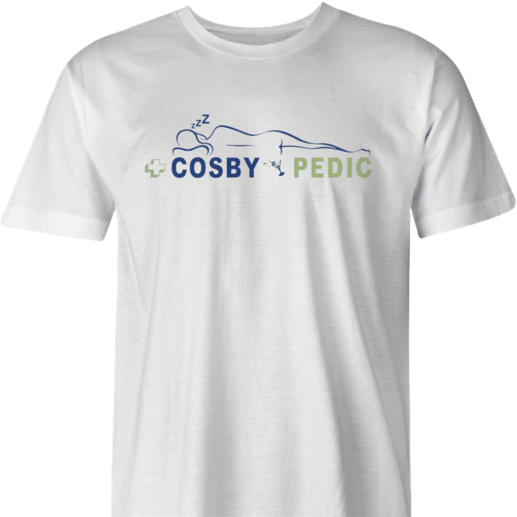 offensive Bill cosby men's white t-shirt 