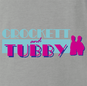 funny Miami Parody Crockett And Tubby Parody Ash Grey t-shirt