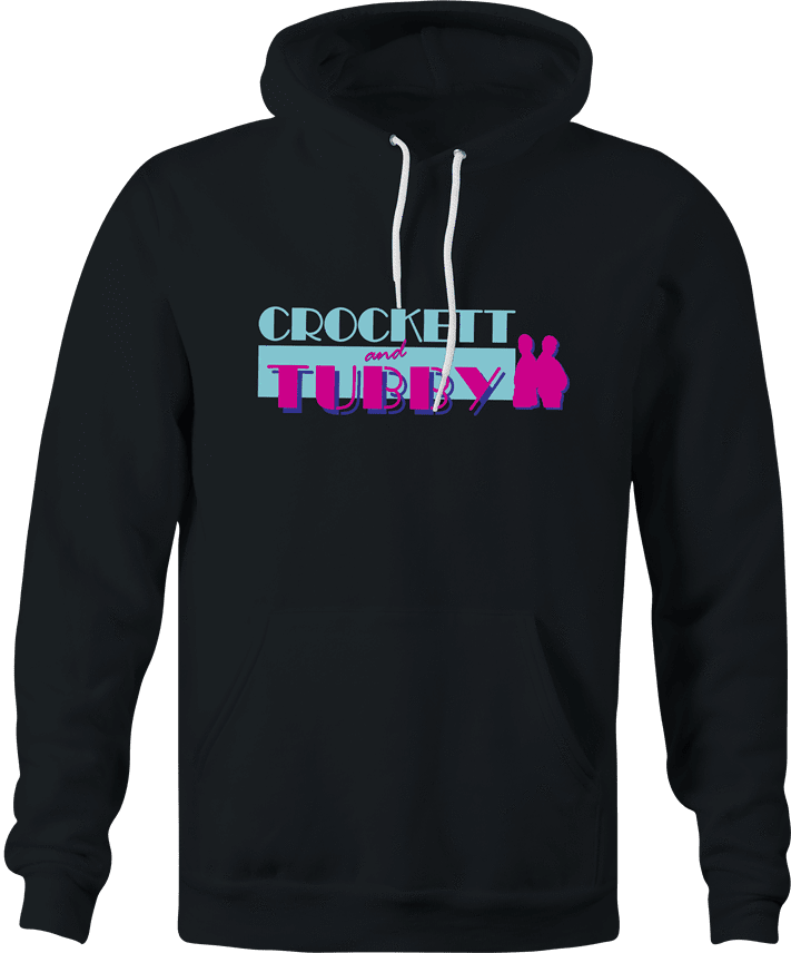 funny Miami Parody Crockett And Tubby Parody black hoodie