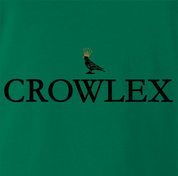Funny Crowlex Luxury Watches - Crow Mashup Green T-Shirt