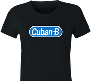 funny I'm Cuban B Half Baked Parody women's black