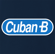 funny I'm Cuban B Half Baked Parody Navy t-shirt