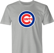 Funny Baseball Chicago Cunts Offensive Parody Men's T-Shirt