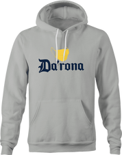 Caronavirus COVID 19 mexican beer men's grey hoodie