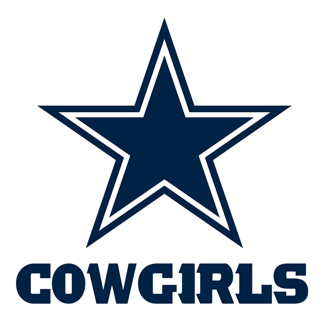 funny dallas cowgirls t-shirt men's white
