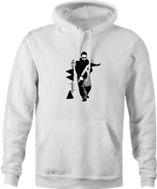 funny Peshmerga 80's music Mashup Parody white men's hoodie
