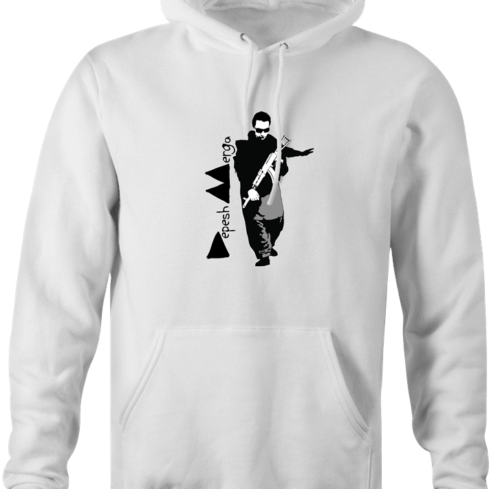 funny Peshmerga 80's music Mashup Parody white men's hoodie