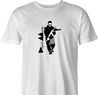 funny Peshmerga 80's music Mashup Parody white men's t-shirt