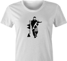 funny Peshmerga 80's music Mashup Parody white women's t-shirt