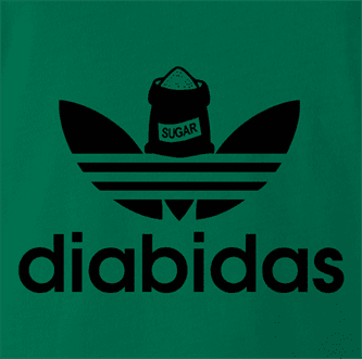 funny diabetes t-shirt green 