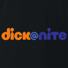 Funny Dick At Night Booty Call Parody Black T-Shirt