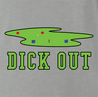 Funny Dick-Out Golf t-shirt grey
