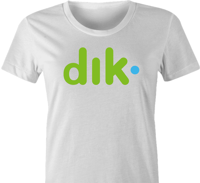 Funny Dik app parody t-shirt