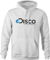 Funny Disco Network Mashup white hoodie