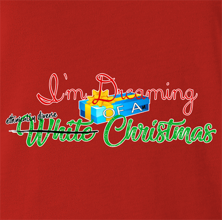 funny Diverse Happy Holidays Hannukah Kwanzaa Diwali Christmas Holiday Parody t-shirt red