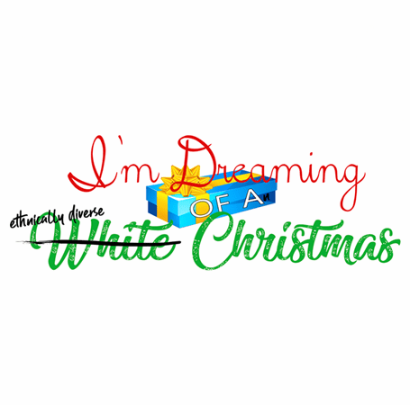 funny Diverse Happy Holidays Hannukah Kwanzaa Diwali Christmas Holiday Parody t-shirt white
