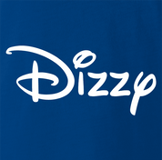 funny dizzy lightheaded mashup royal Blue t-shirt