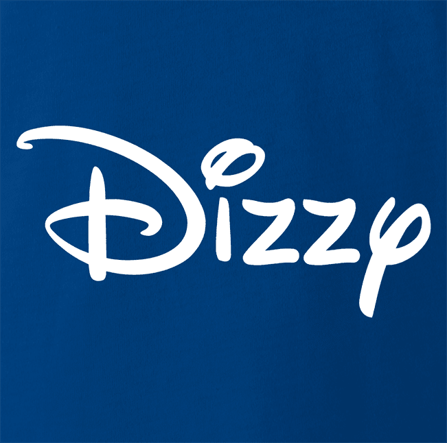 funny dizzy lightheaded mashup royal Blue t-shirt