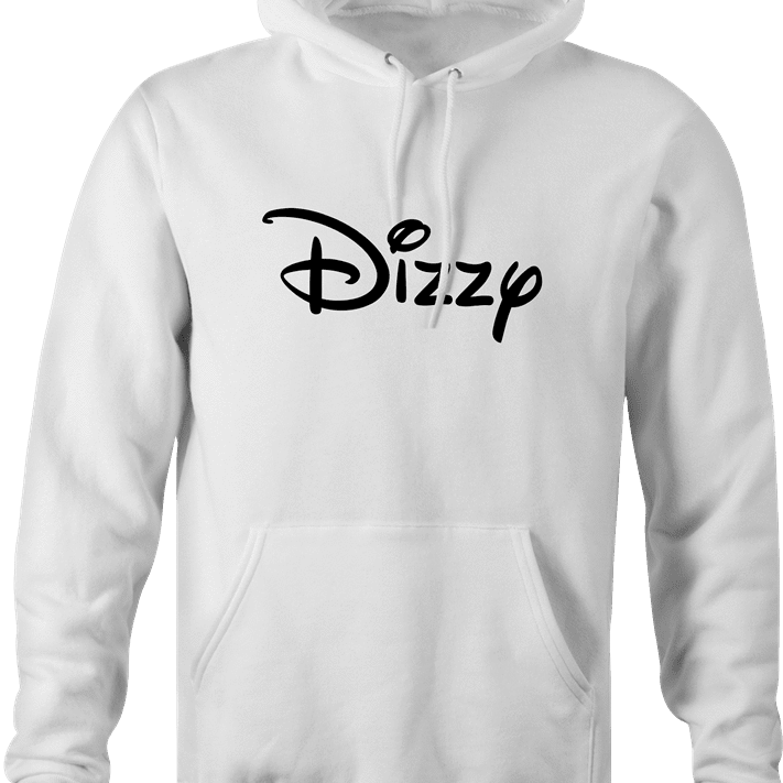 funny dizzy lightheaded mashup white hoodie
