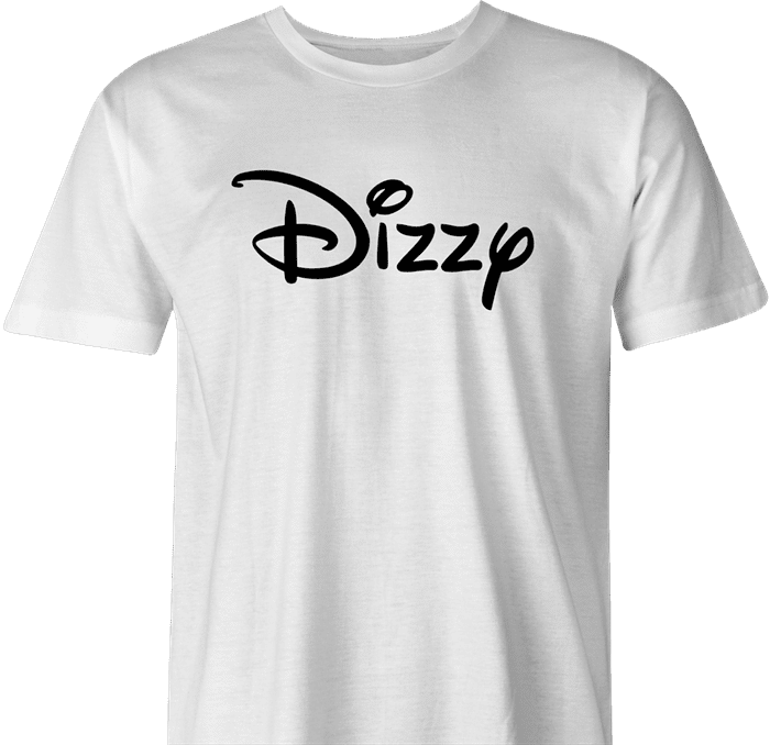 funny dizzy lightheaded mashup white men's t-shirt