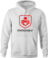 Funny Dodgy Dodge - Great Tee For Your Secretive Friends Parody White Hoodie