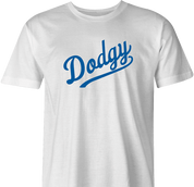 funny dodgy baseball british slang parody men's t-shirt white 