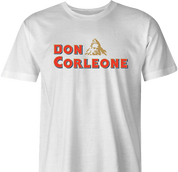 funny don corleone mashup white tee