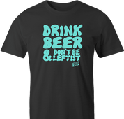 Funny Don't Be A Leftist - AOC Parody Men's T-Shirt