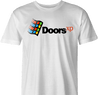 Funny Doors Operating System - Computer Inspired Parody White Men's T-Shirt