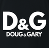 Funny Doug and Gary black grey t-shirt