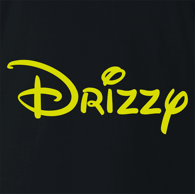 funny Drake Toronto Raptors Drizzy black t-shirt