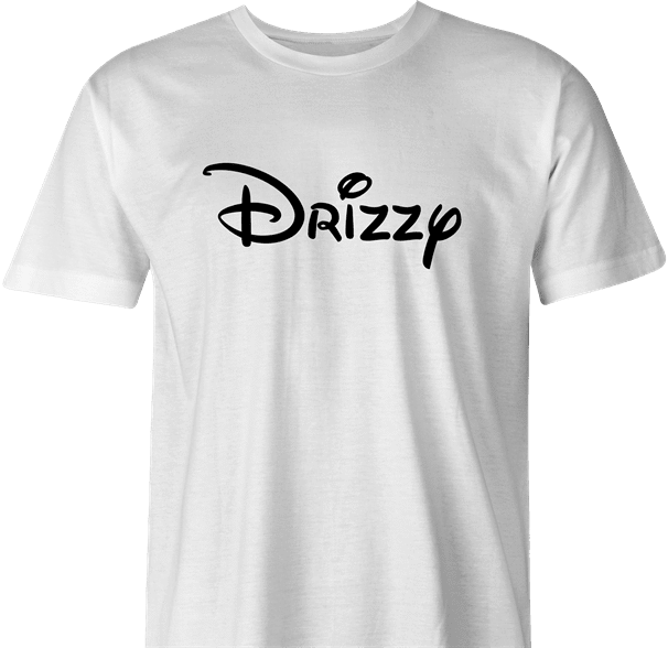 funny Drake Toronto Raptors Drizzy white men's t-shirt