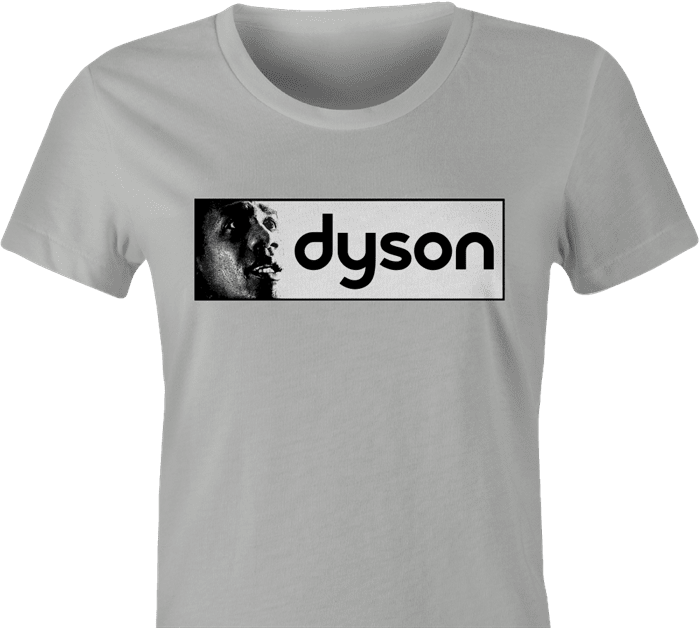 funny terminator miles dyson t-shirt women's ash