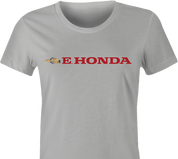Funny e. honda street fighter women's ash grey t-shirt