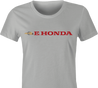 Funny e. honda street fighter women's ash grey t-shirt