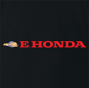 Funny e. honda street fighter black t-shirt