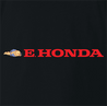 Funny e. honda street fighter black t-shirt
