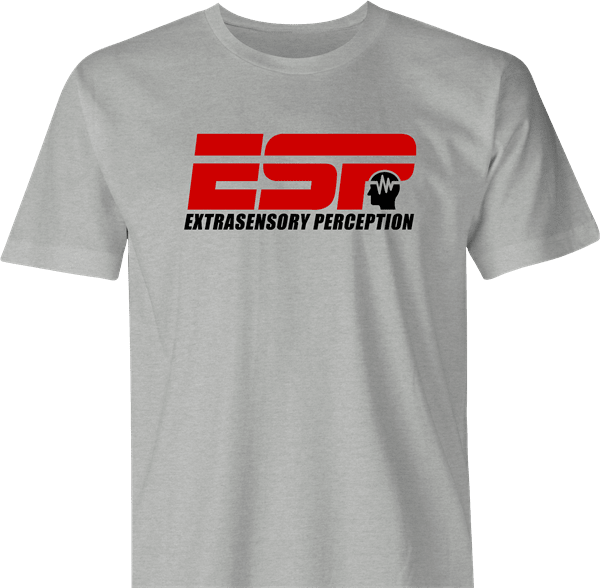 Funny ESP Mental Telpathy Parody Men's T-Shirt