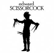 Funny weird Wtf edward scissor cock white tee