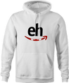funny Canadian Eh - Amazon Canada Parody white men's hoodie
