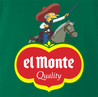 Funny El Monte Senor Burns Simpsons green T-Shirt