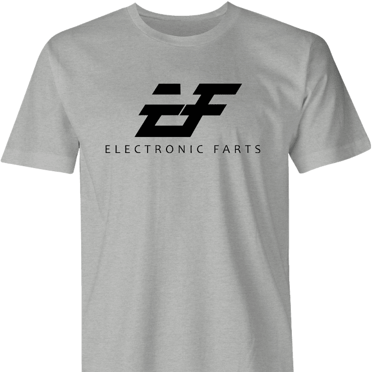 Funny Ea electronic arts Fart parody men's t-shirt