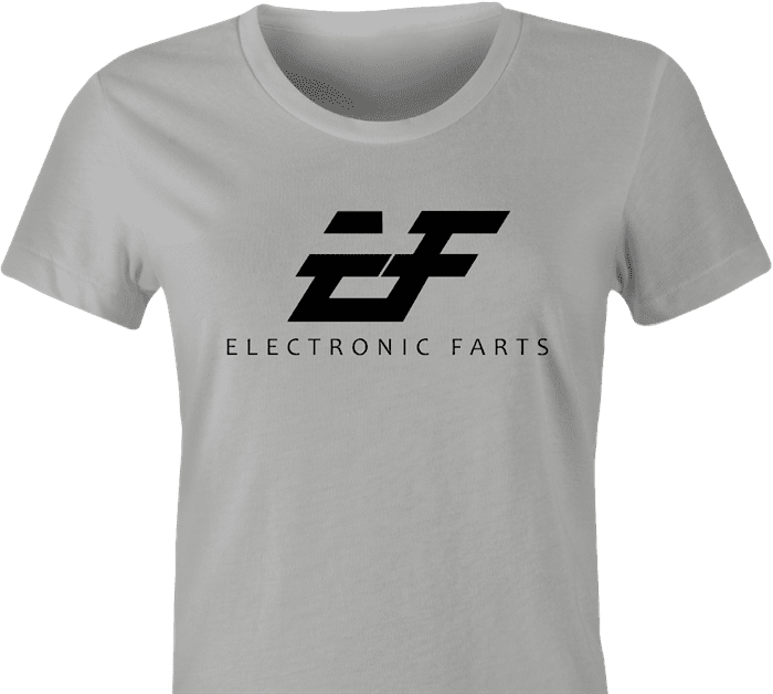 Funny Ea electronic arts Fart parody women's t-shirt
