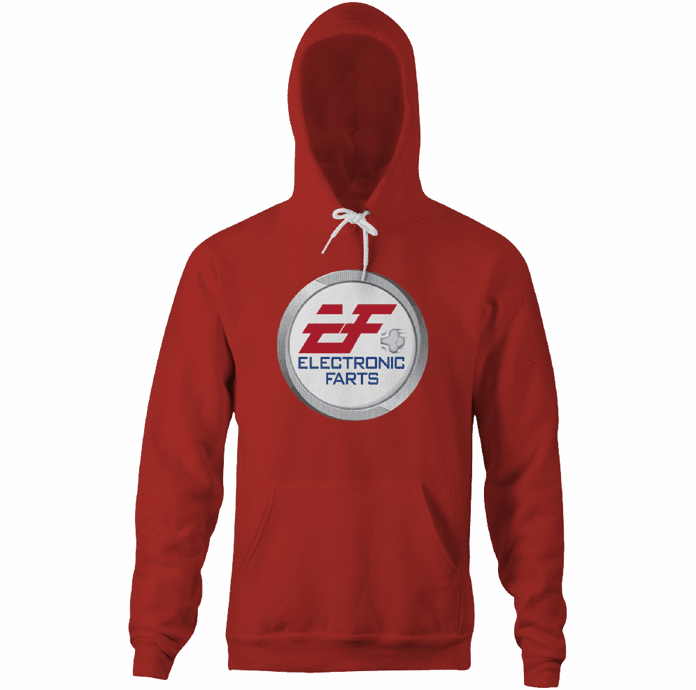 Funny Ea electronic arts Fart parody hoodie