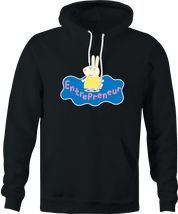 funny Miss Rabbit Peppa the Pig Entrepreneur Parody black hoodie