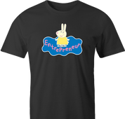 funny Miss Rabbit Peppa the Pig Entrepreneur Parody men's t-shirt